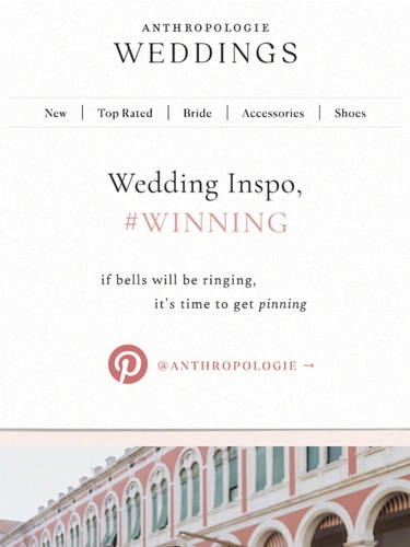 Anthropologie Newsletter