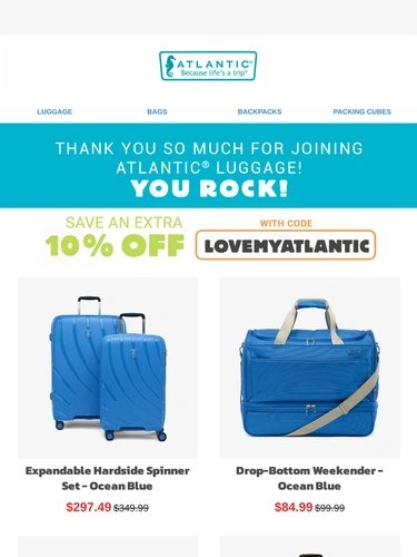 Atlantic Luggage Newsletter