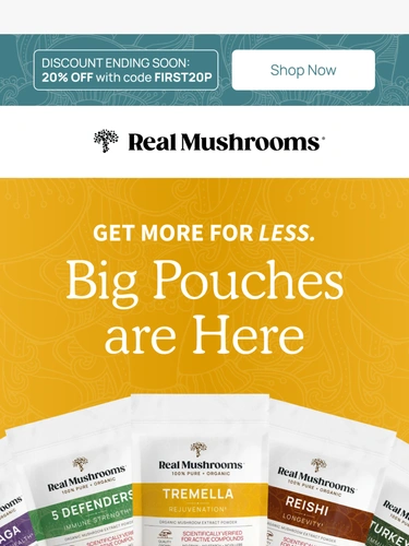 realmushrooms.com Newsletter