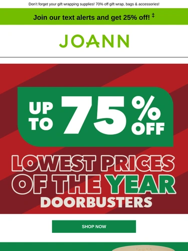 Joann Newsletter