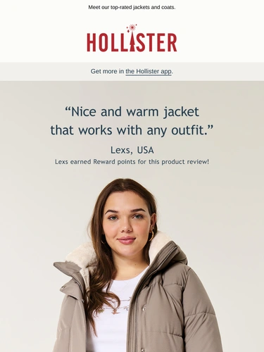 Hollister Co Newsletter