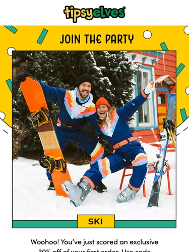 Tipsy Elves Newsletter