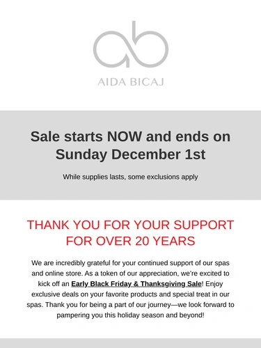 Aida Bicaj Newsletter