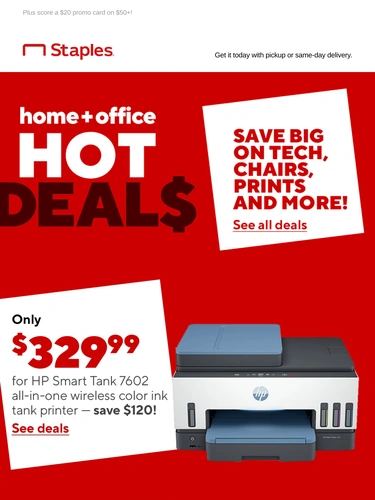 Staples Sale Announcement