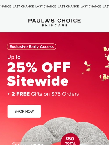 Paula's Choice Newsletter