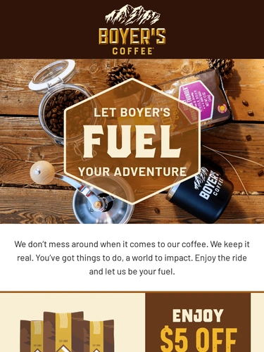 Boyer's Coffee Newsletter