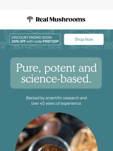 realmushrooms.com Newsletter