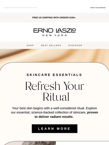 Erno Laszlo Newsletter