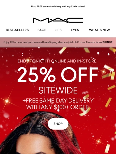 M·A·C Cosmetics Newsletter