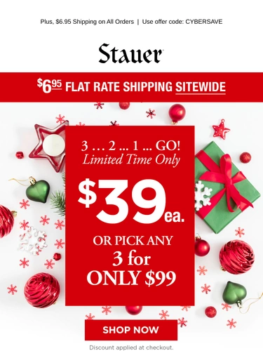 Stauer Newsletter