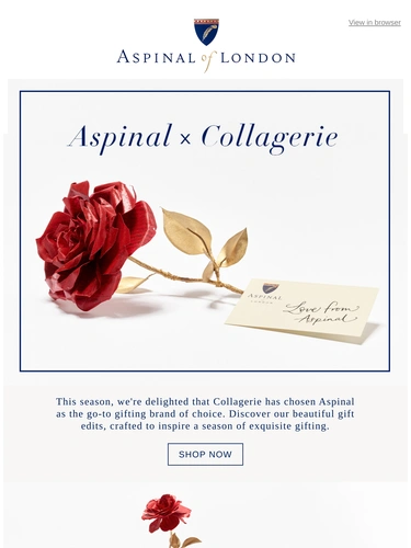 Aspinal of London Newsletter