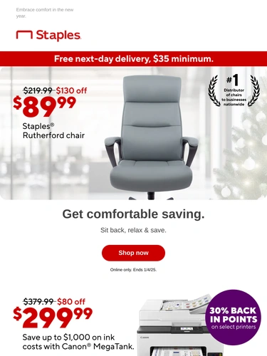 Staples Newsletter