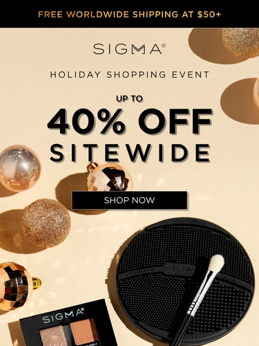 Sigma Beauty Newsletter