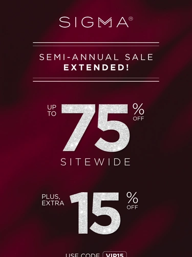 Sigma Beauty Sale Announcement