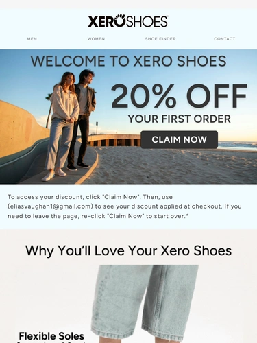 Xero Shoes Newsletter