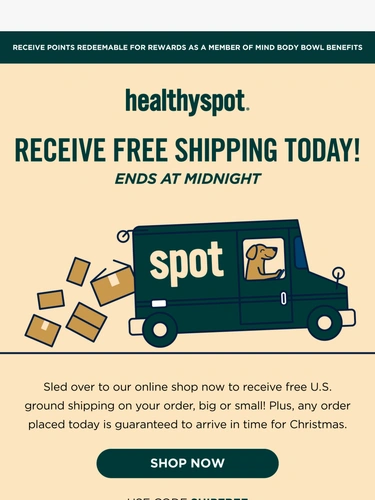 Healthy Spot Newsletter