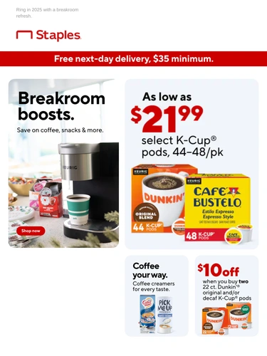 Staples Newsletter