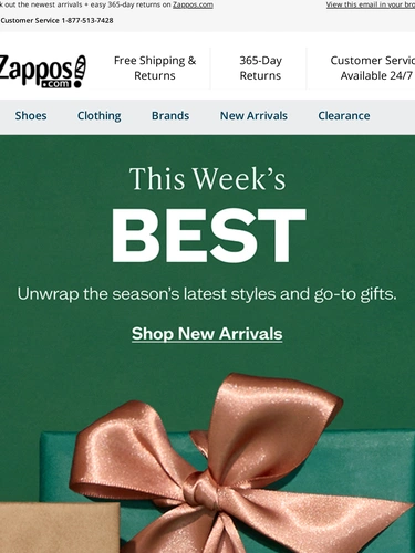 Zappos Newsletter