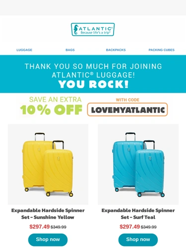 Atlantic Luggage Newsletter