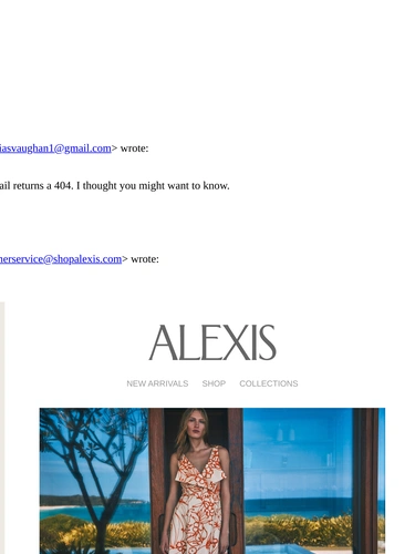 ALEXIS Welcome Series