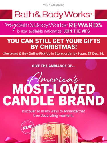 Bath & Body Works Newsletter