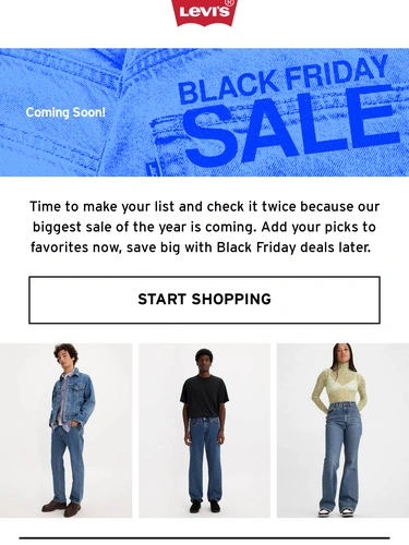 Levi's Newsletter