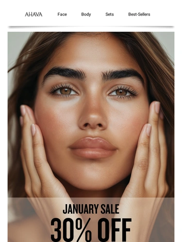 AHAVA Sale Announcement