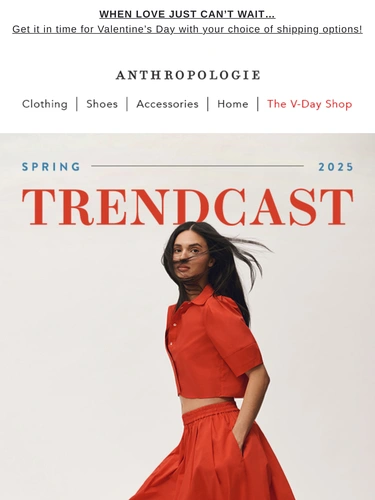 Anthropologie Welcome Series