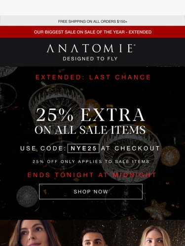 Anatomie Sale Announcement