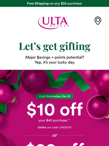 Ulta Beauty Newsletter