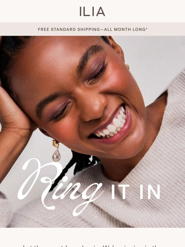 ILIA Beauty Newsletter