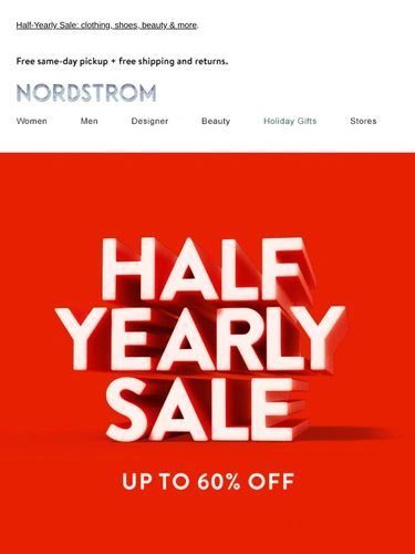 Nordstrom Newsletter