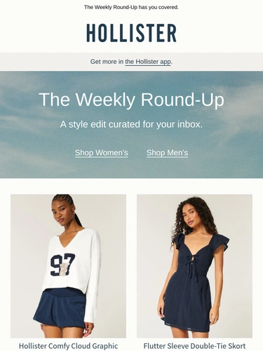 Hollister Co Newsletter