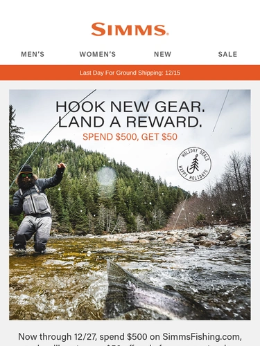 Simms Fishing Newsletter