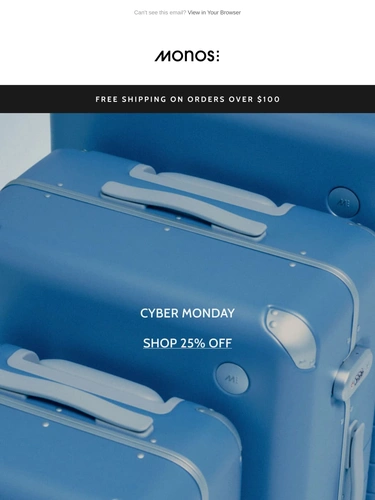 Monos Sale Announcement