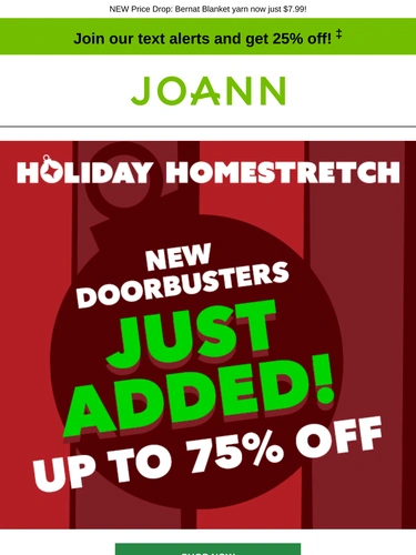 Joann Newsletter