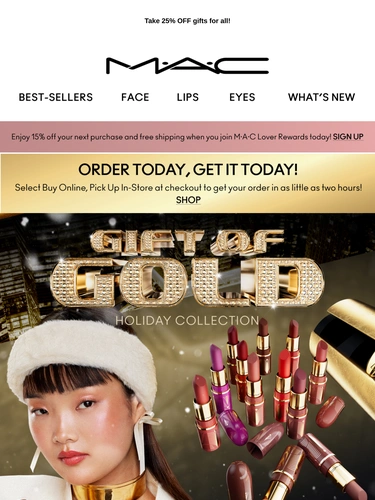 M·A·C Cosmetics Newsletter