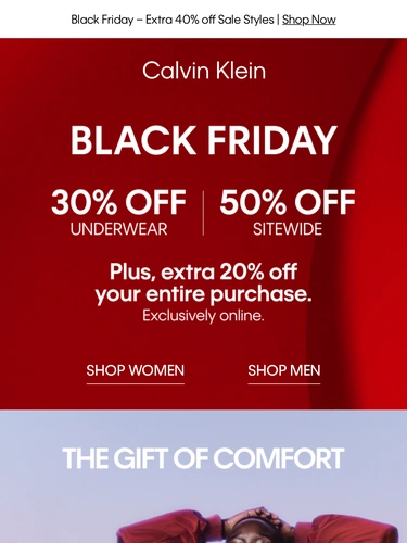 Calvin Klein Newsletter