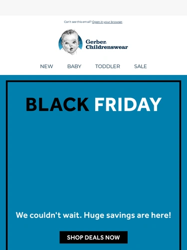 Gerber Childrenswear Newsletter