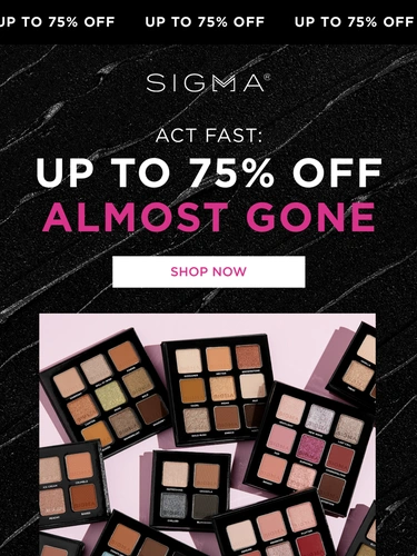 Sigma Beauty Newsletter