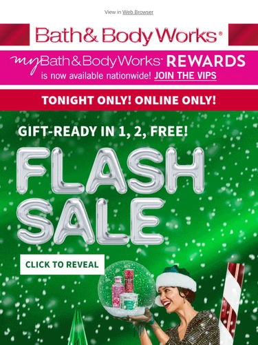 Bath & Body Works Newsletter