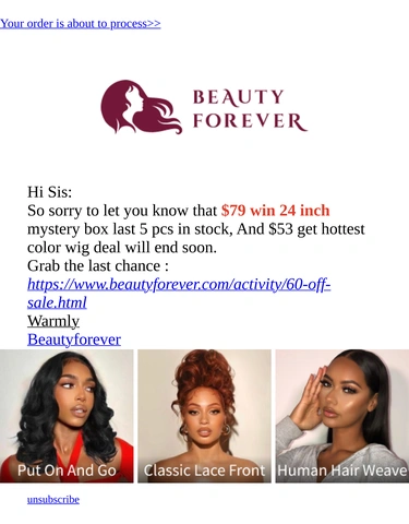 Beauty Forever Newsletter