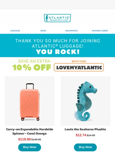 Atlantic Luggage Newsletter