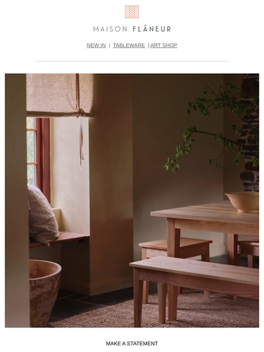 Maison Flaneur Newsletter