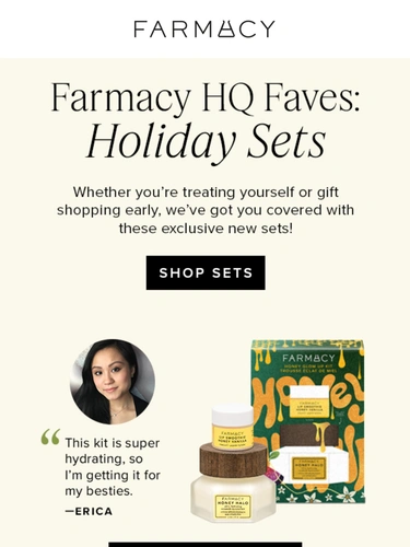 Farmacy Beauty Newsletter