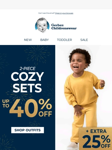 Gerber Childrenswear Newsletter