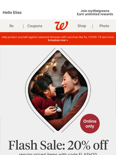 Walgreens Email