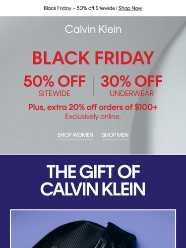 Calvin Klein Newsletter