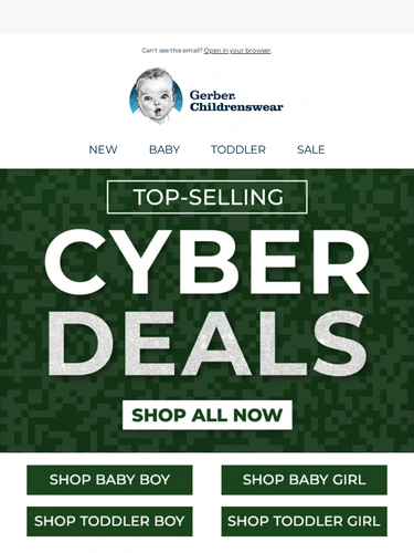 Gerber Childrenswear Newsletter