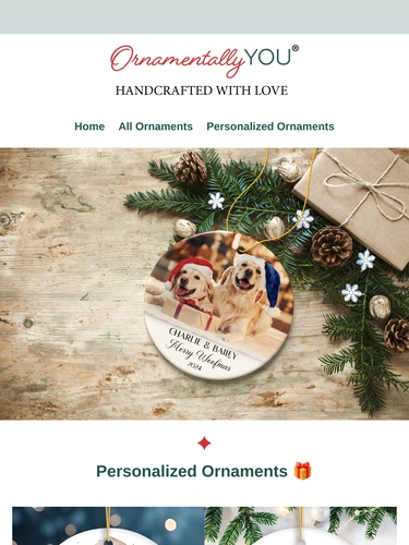 Ornamentally You Newsletter